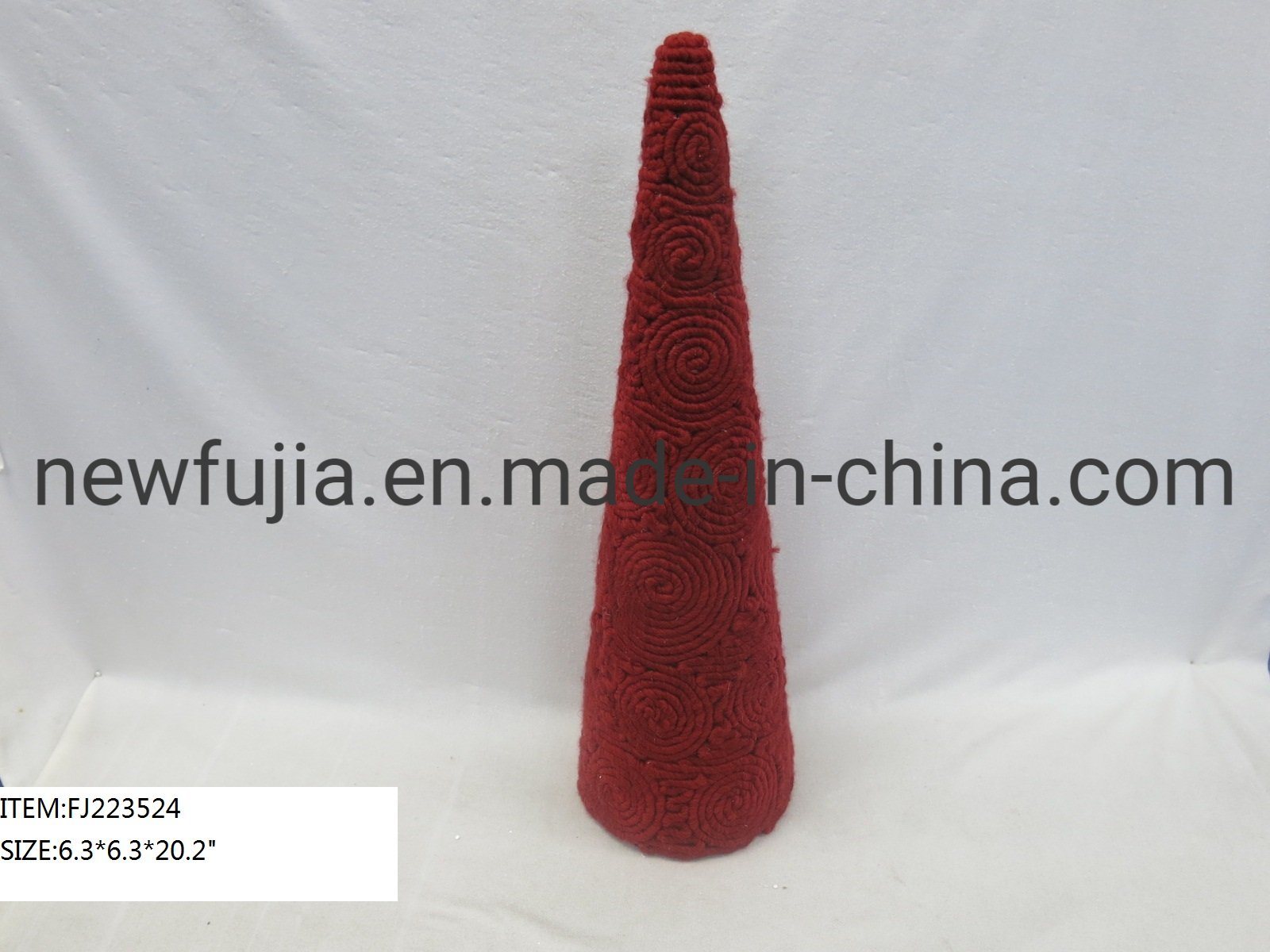 Custom Handmade Plush Tabletop Christmas Tree Christmas Ornament for Christmas Decoration