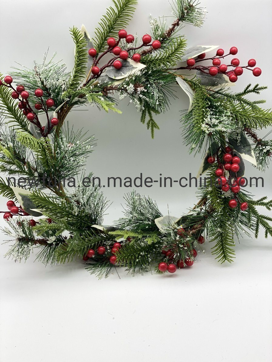 2022 New Christmas Decoration Custom Handmade Christmas Wreaths