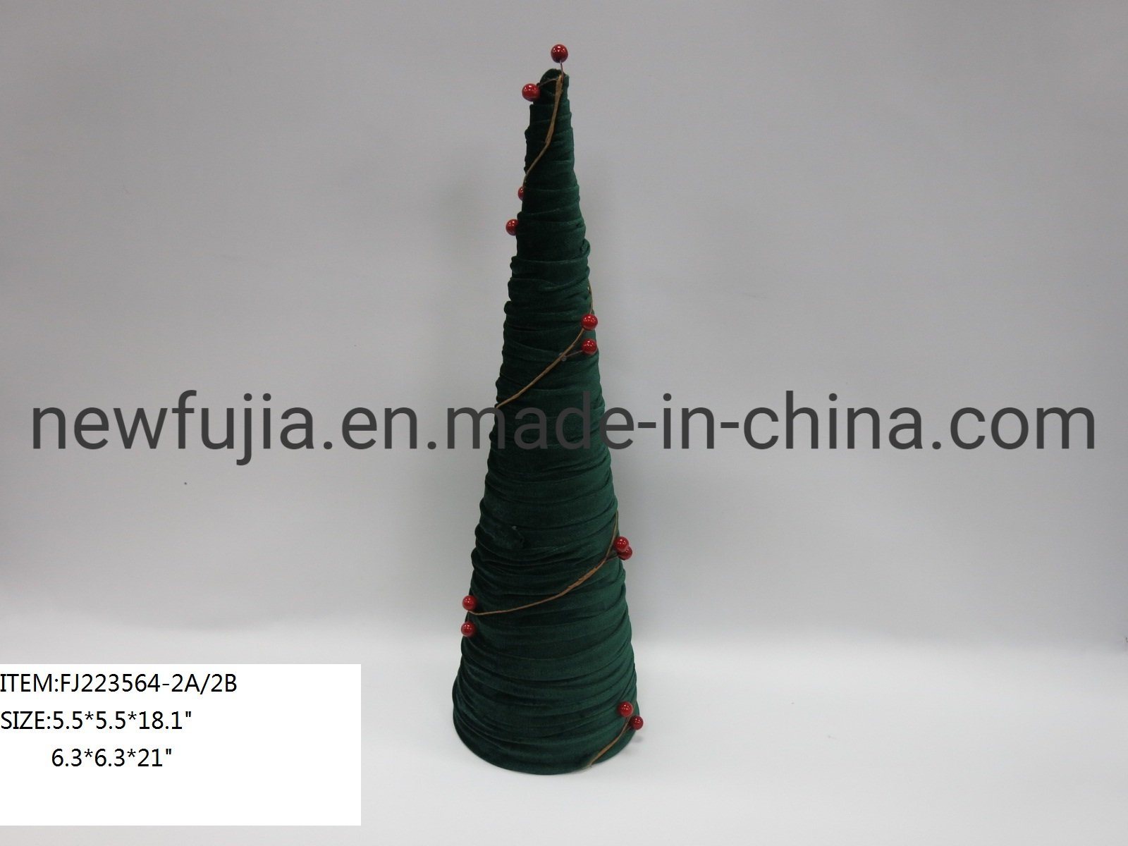 Custom Handmade Plush Tabletop Christmas Tree Christmas Ornament for Christmas Decoration