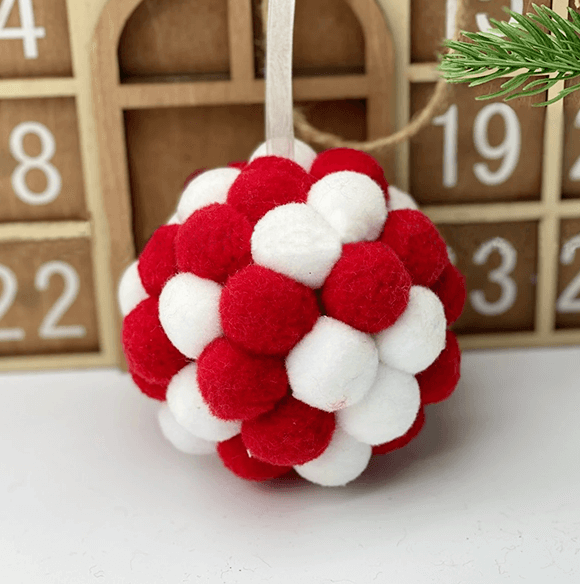 Christmas Plush and Pompom Balls