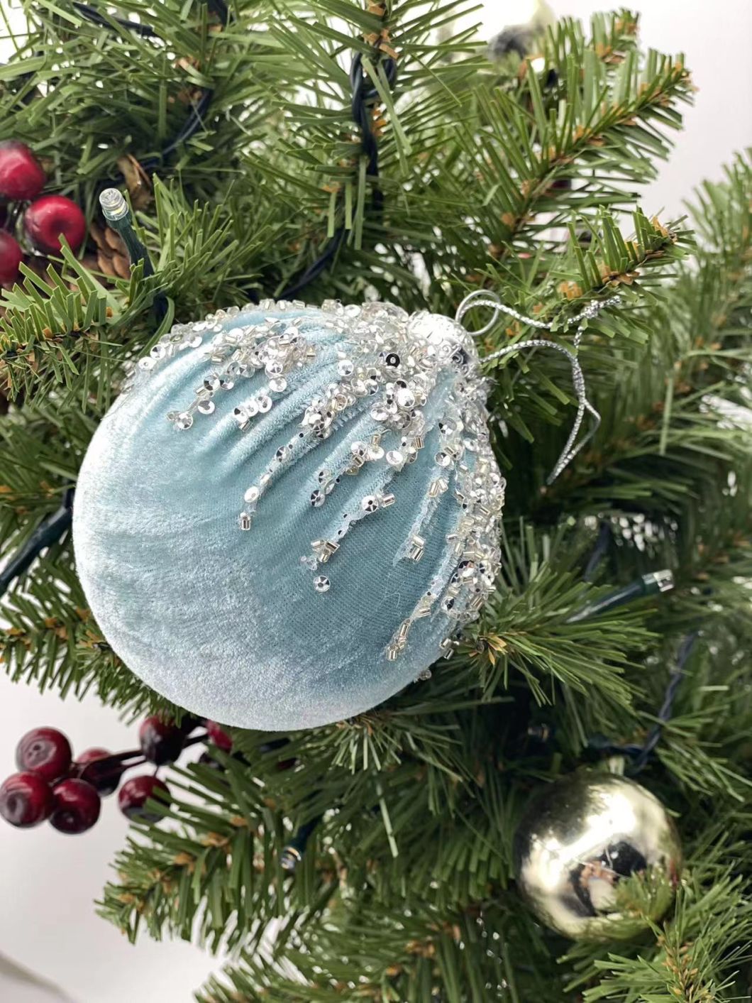 Custom Indoor and Outdoor Christmas Ornament Christmas Decoration Shatterproof Plastic Christmas Balls
