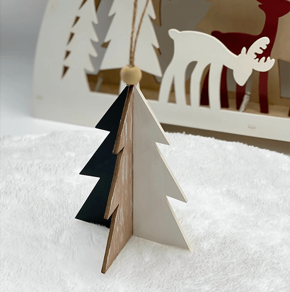 Christmas Hanging Ornaments by Razer Cut